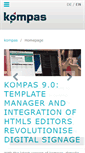 Mobile Screenshot of kompas-software.com
